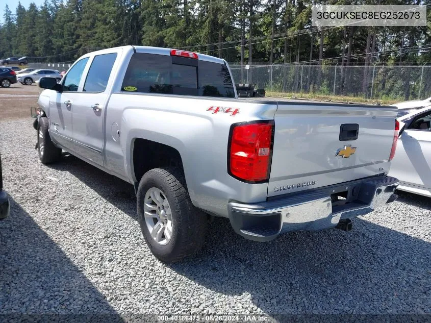 2014 Chevrolet Silverado 1500 1Lz VIN: 3GCUKSEC8EG252673 Lot: 40186475