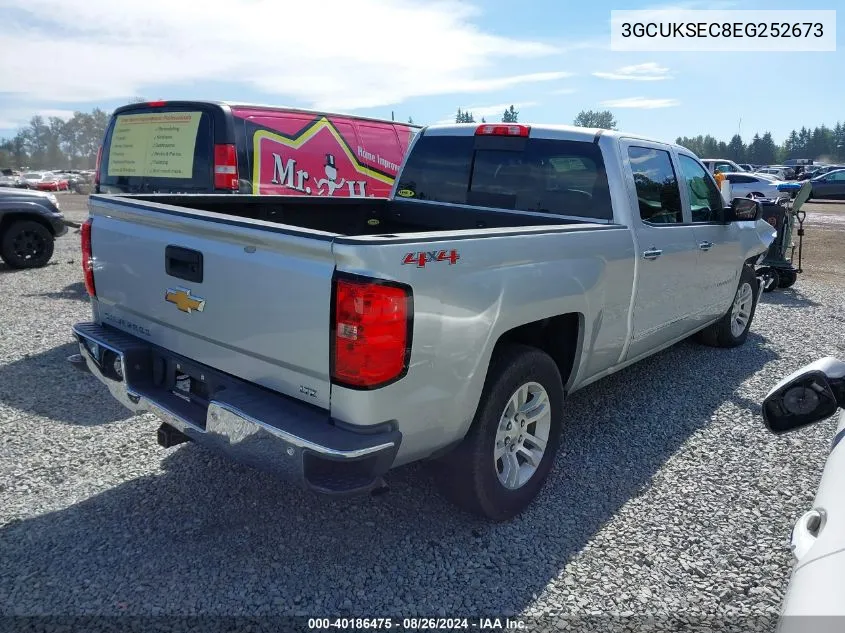 2014 Chevrolet Silverado 1500 1Lz VIN: 3GCUKSEC8EG252673 Lot: 40186475