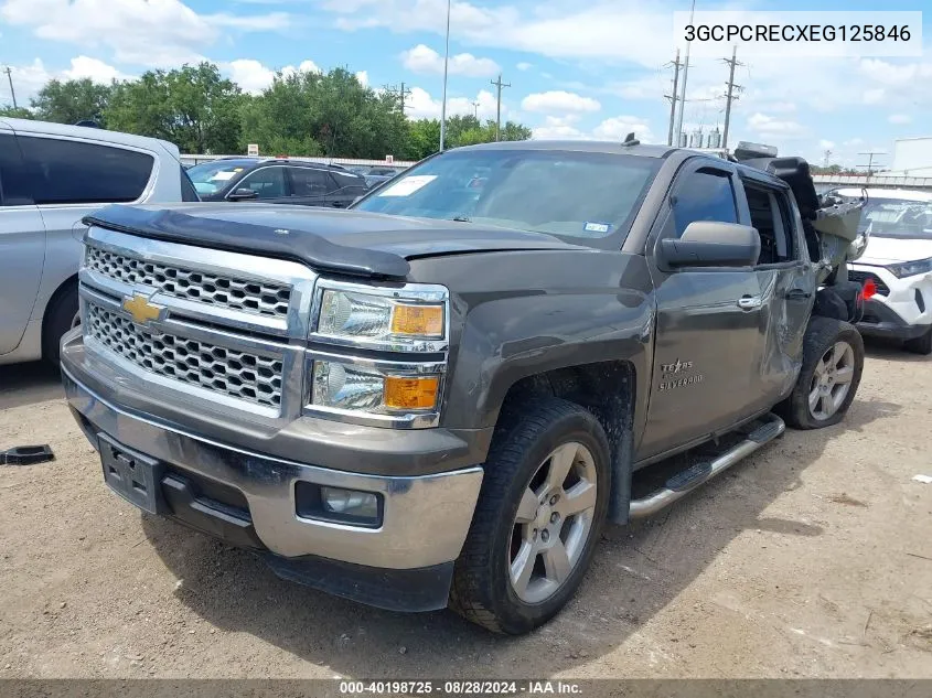 3GCPCRECXEG125846 2014 Chevrolet Silverado 1500 1Lt