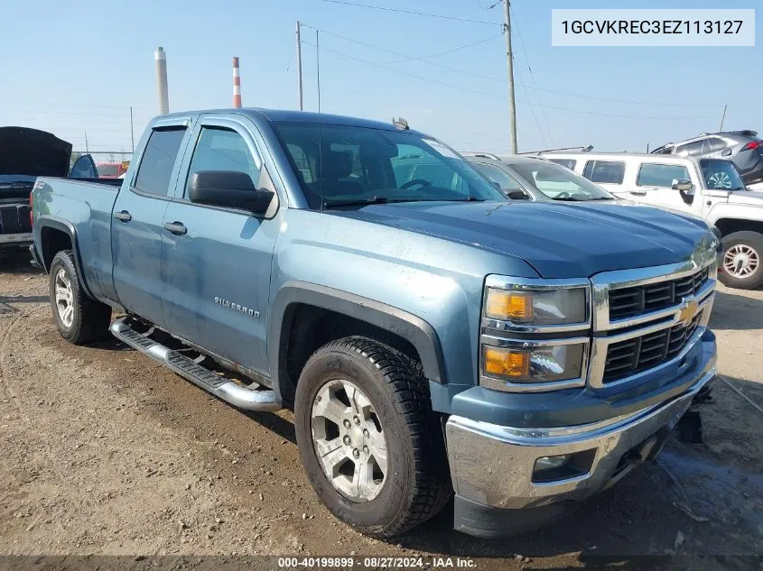 2014 Chevrolet Silverado 1500 2Lt VIN: 1GCVKREC3EZ113127 Lot: 40199899