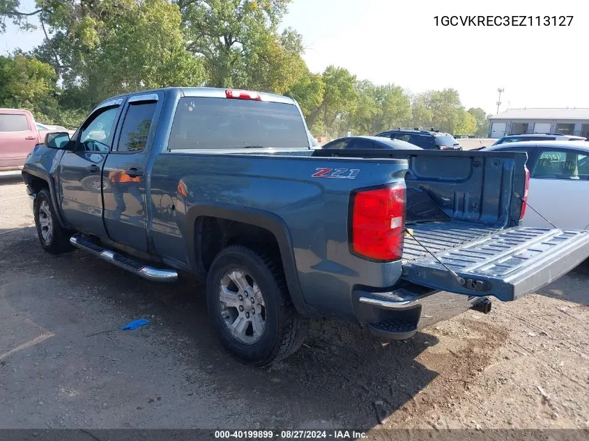 2014 Chevrolet Silverado 1500 2Lt VIN: 1GCVKREC3EZ113127 Lot: 40199899