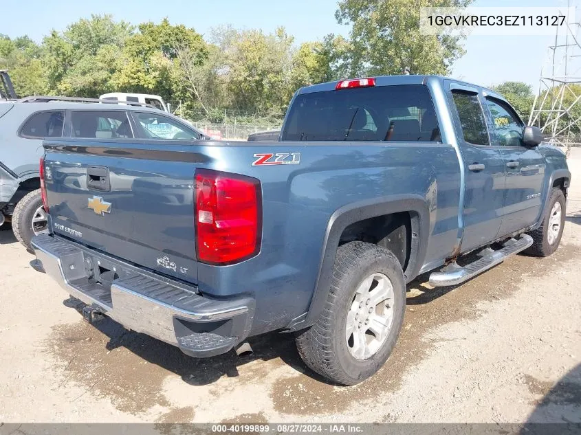 2014 Chevrolet Silverado 1500 2Lt VIN: 1GCVKREC3EZ113127 Lot: 40199899