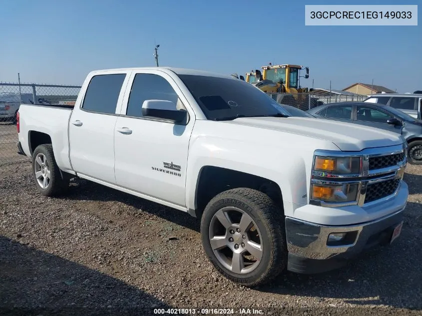 3GCPCREC1EG149033 2014 Chevrolet Silverado 1500 C1500 Lt