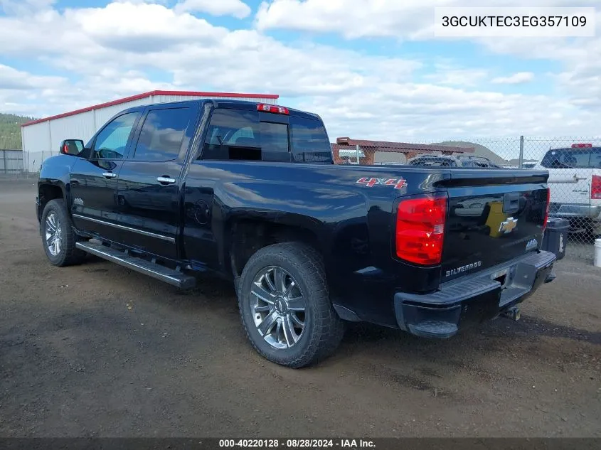 3GCUKTEC3EG357109 2014 Chevrolet Silverado 1500 High Country