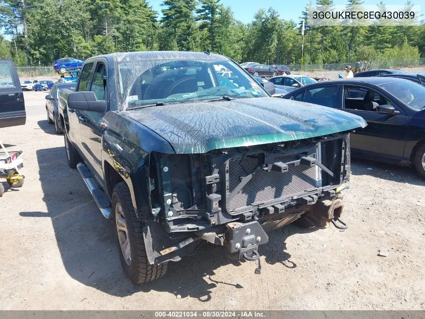 2014 Chevrolet Silverado 1500 2Lt VIN: 3GCUKREC8EG430039 Lot: 40221034