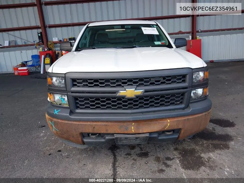 1GCVKPEC6EZ354961 2014 Chevrolet Silverado 1500 Work Truck 1Wt