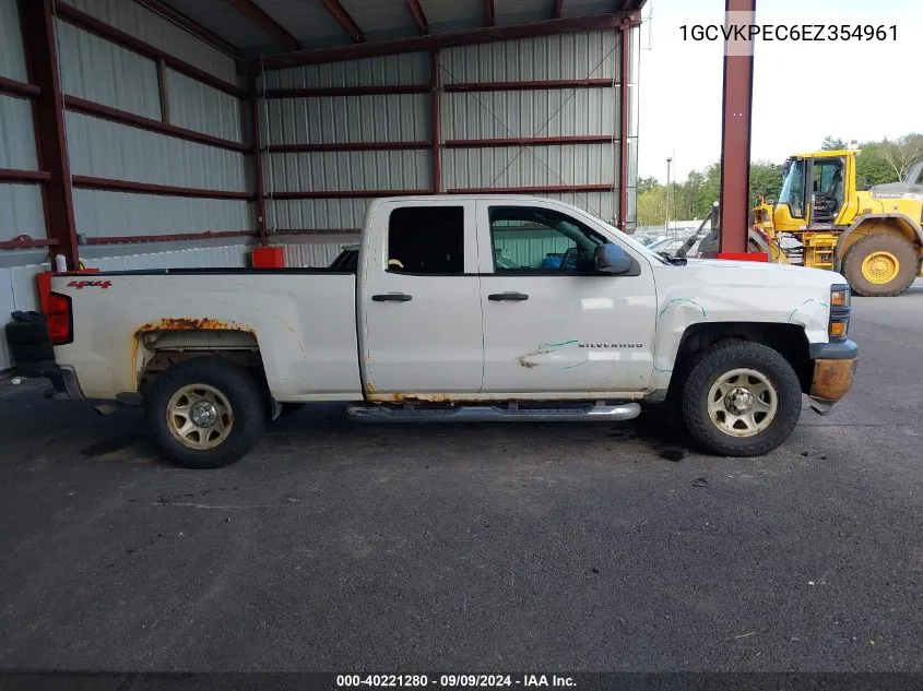 1GCVKPEC6EZ354961 2014 Chevrolet Silverado 1500 Work Truck 1Wt