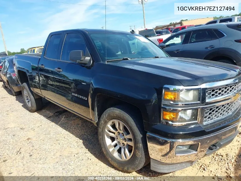 2014 Chevrolet Silverado 1500 1Lt VIN: 1GCVKREH7EZ127494 Lot: 40238266