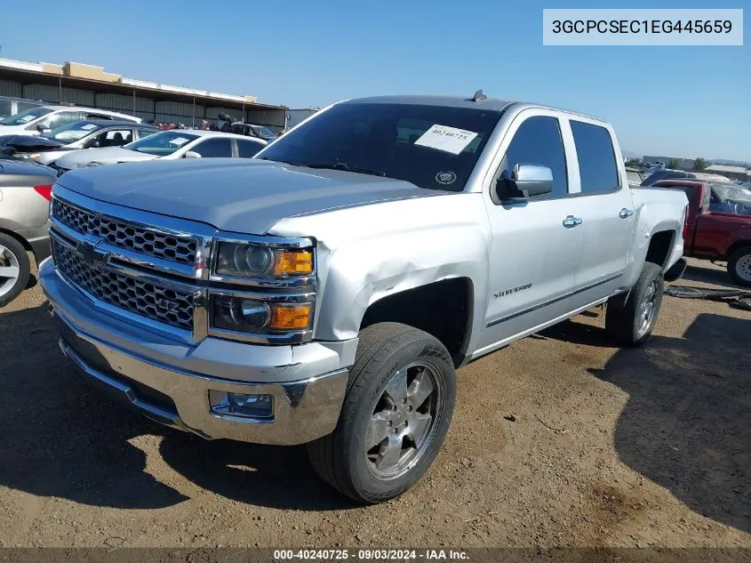 3GCPCSEC1EG445659 2014 Chevrolet Silverado 1500 1Lz