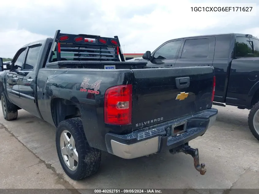 1GC1CXCG6EF171627 2014 Chevrolet Silverado 2500Hd Lt