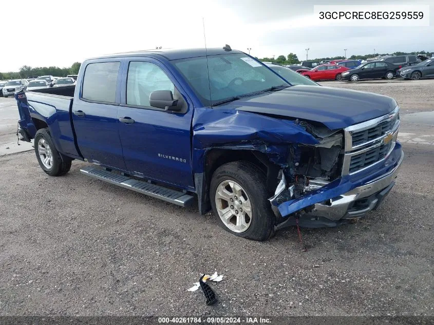 3GCPCREC8EG259559 2014 Chevrolet Silverado C1500 Lt