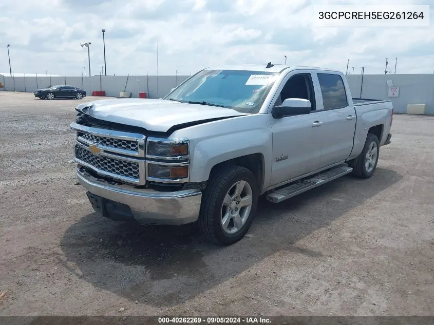 2014 Chevrolet Silverado 1500 1Lt VIN: 3GCPCREH5EG261264 Lot: 40262269