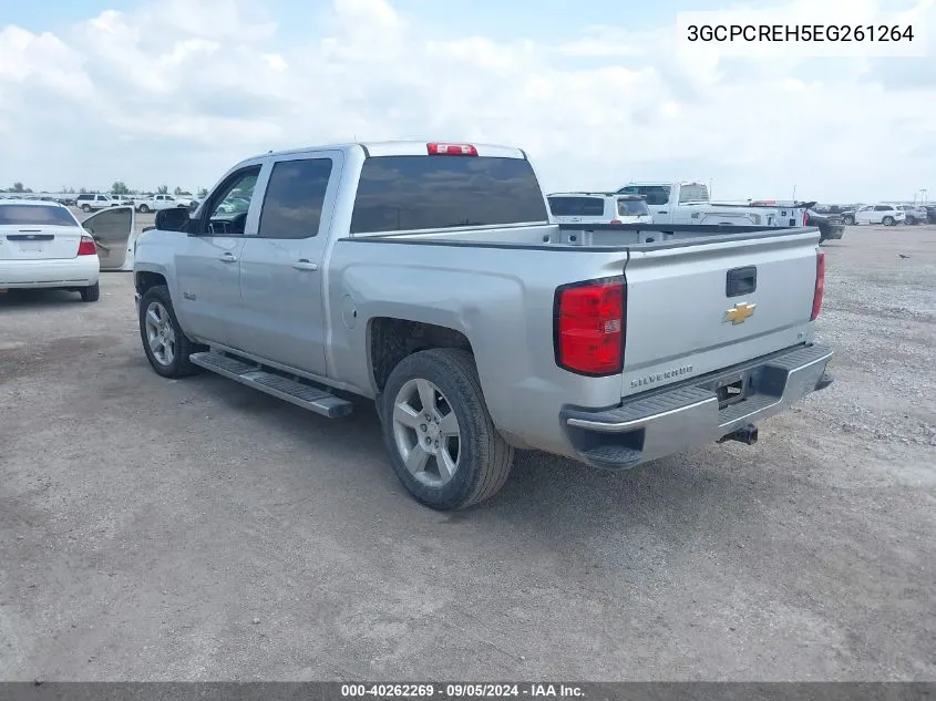 2014 Chevrolet Silverado 1500 1Lt VIN: 3GCPCREH5EG261264 Lot: 40262269