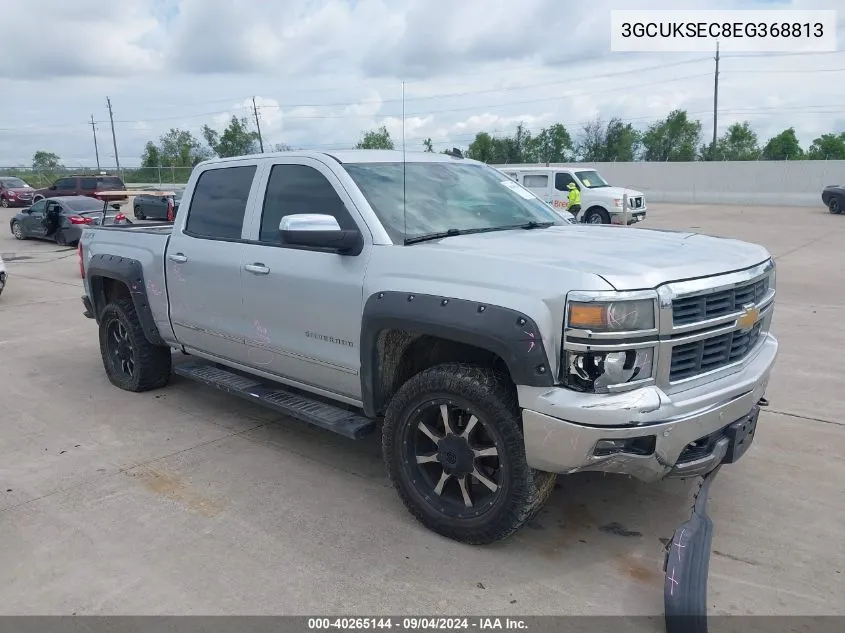 2014 Chevrolet Silverado 1500 2Lz VIN: 3GCUKSEC8EG368813 Lot: 40265144