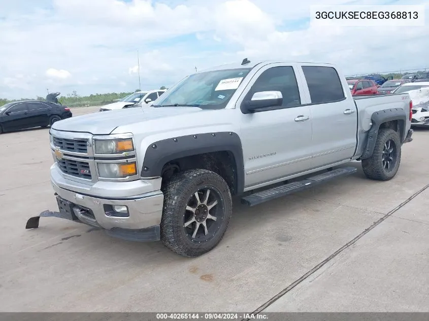 2014 Chevrolet Silverado 1500 2Lz VIN: 3GCUKSEC8EG368813 Lot: 40265144