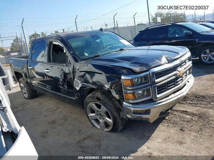 2014 Chevrolet Silverado 1500 2Lz VIN: 3GCUKSEC7EG220037 Lot: 40269652