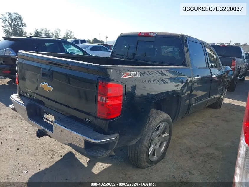 2014 Chevrolet Silverado 1500 2Lz VIN: 3GCUKSEC7EG220037 Lot: 40269652