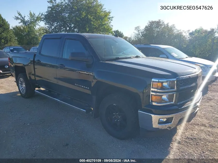 2014 Chevrolet Silverado 1500 1Lt VIN: 3GCUKREC5EG547626 Lot: 40270109