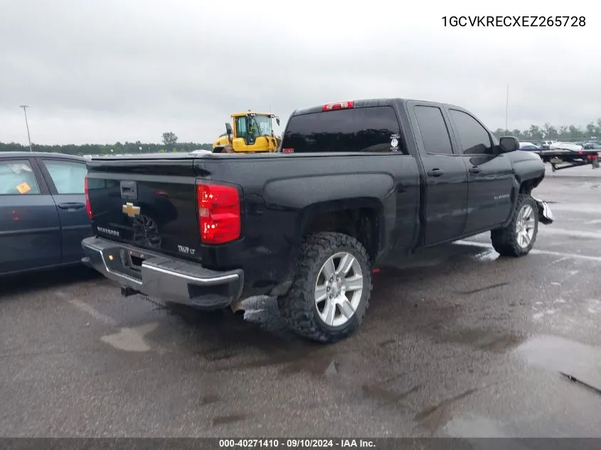 2014 Chevrolet Silverado 1500 1Lt VIN: 1GCVKRECXEZ265728 Lot: 40271410