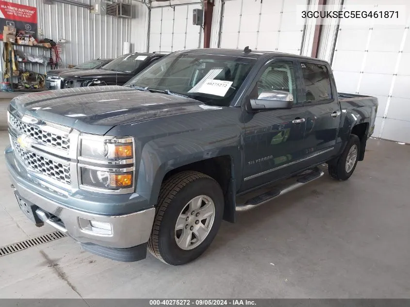 2014 Chevrolet Silverado 1500 1Lz VIN: 3GCUKSEC5EG461871 Lot: 40275272