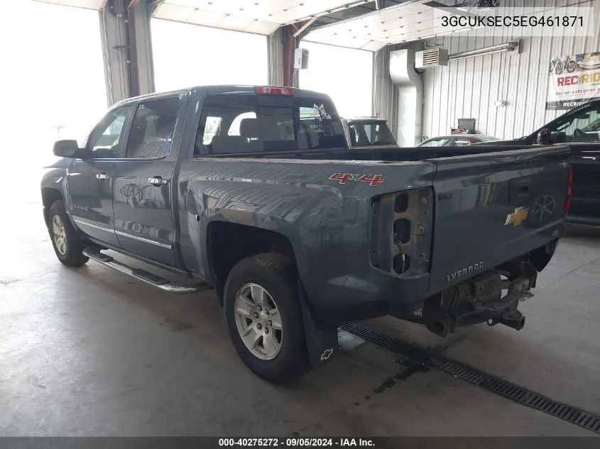 2014 Chevrolet Silverado 1500 1Lz VIN: 3GCUKSEC5EG461871 Lot: 40275272