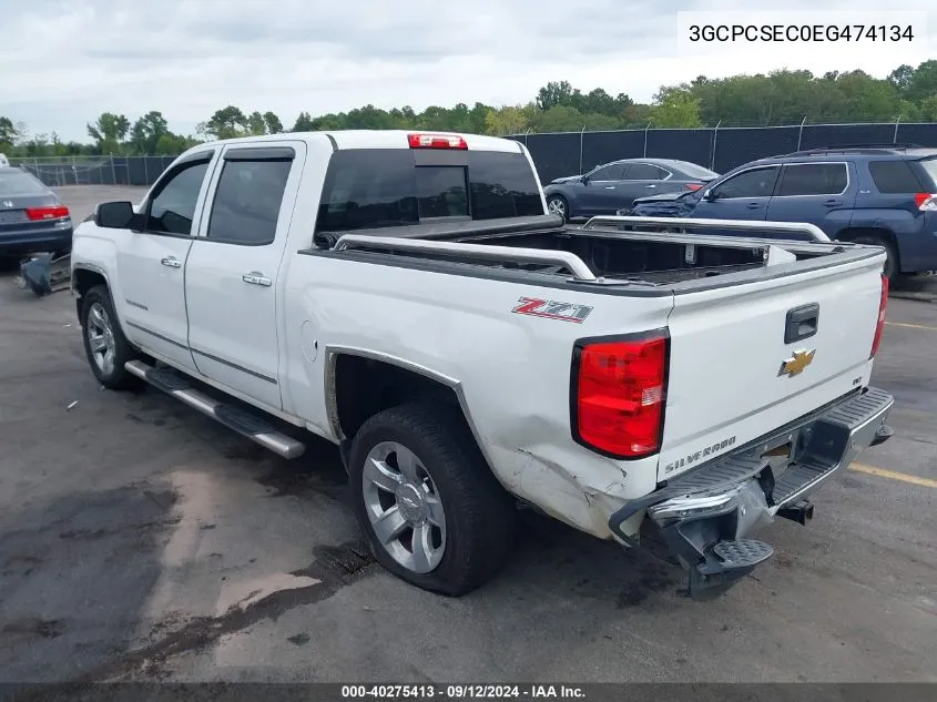 3GCPCSEC0EG474134 2014 Chevrolet Silverado 1500 2Lz