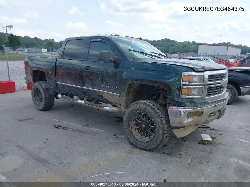 2014 Chevrolet Silverado 1500 2Lt VIN: 3GCUKREC7EG464375 Lot: 40275613