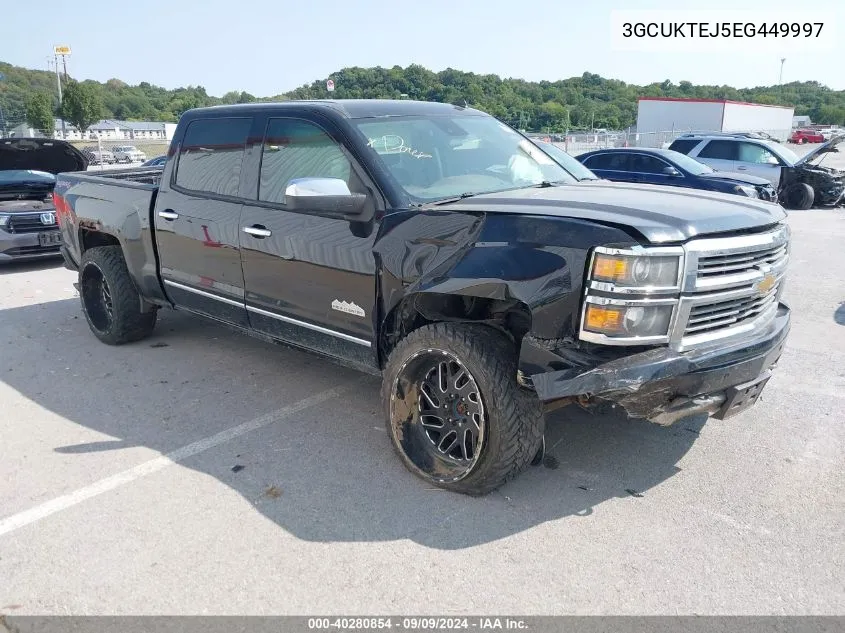 2014 Chevrolet Silverado 1500 High Country VIN: 3GCUKTEJ5EG449997 Lot: 40280854