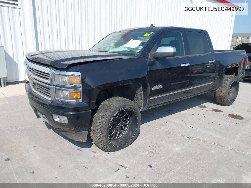 2014 Chevrolet Silverado 1500 High Country VIN: 3GCUKTEJ5EG449997 Lot: 40280854