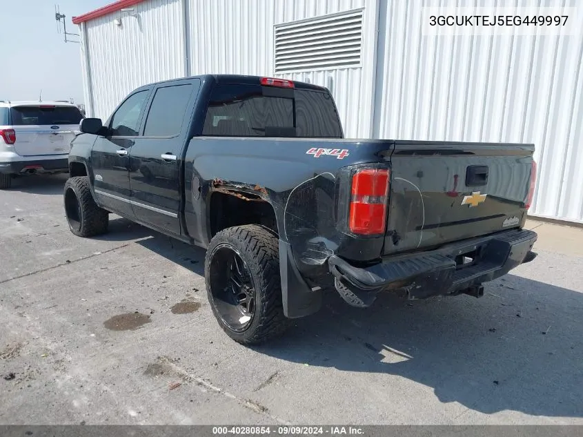 2014 Chevrolet Silverado 1500 High Country VIN: 3GCUKTEJ5EG449997 Lot: 40280854