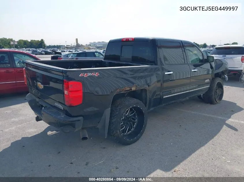 2014 Chevrolet Silverado 1500 High Country VIN: 3GCUKTEJ5EG449997 Lot: 40280854