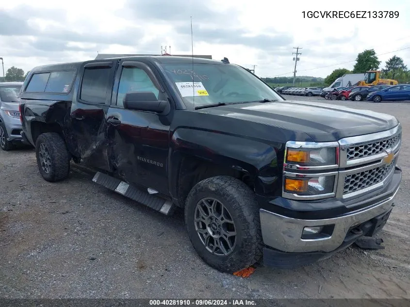 2014 Chevrolet Silverado 1500 1Lt/2Lt VIN: 1GCVKREC6EZ133789 Lot: 40281910