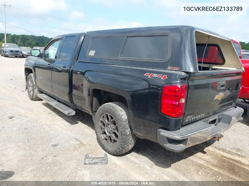 2014 Chevrolet Silverado 1500 1Lt/2Lt VIN: 1GCVKREC6EZ133789 Lot: 40281910