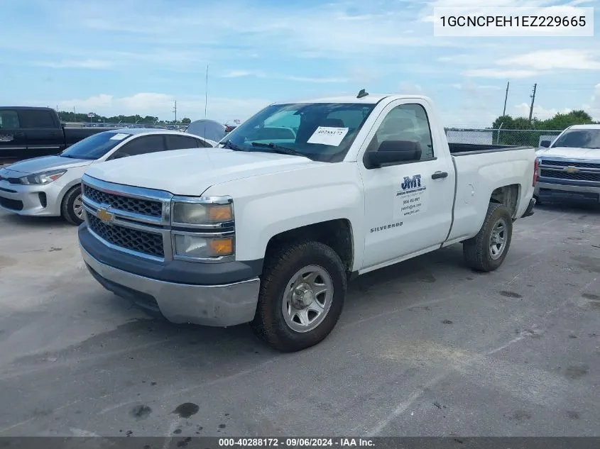 2014 Chevrolet Silverado 1500 Work Truck 2Wt VIN: 1GCNCPEH1EZ229665 Lot: 40288172