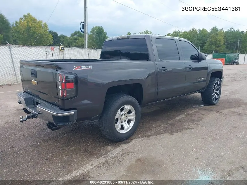 2014 Chevrolet Silverado 1500 2Lt VIN: 3GCPCREC5EG441381 Lot: 40291085