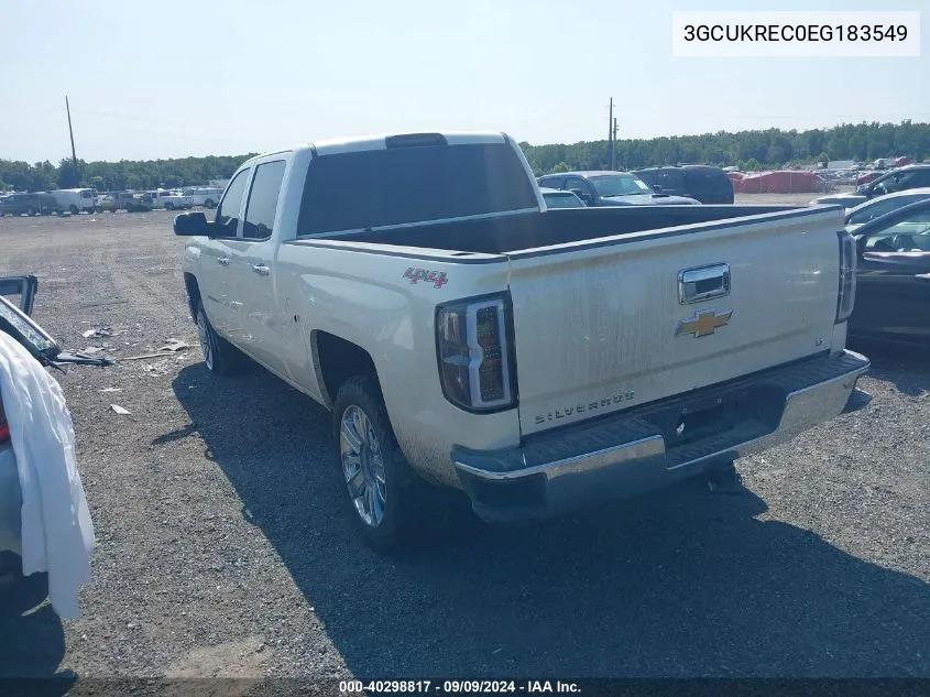 3GCUKREC0EG183549 2014 Chevrolet Silverado 1500 1Lt