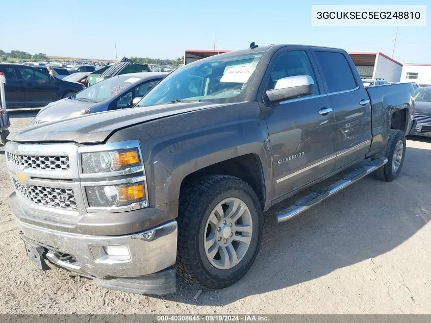 3GCUKSEC5EG248810 2014 Chevrolet Silverado 1500 1Lz