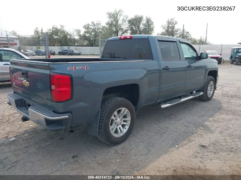 3GCUKREC3EG238267 2014 Chevrolet Silverado 1500 K1500 Lt