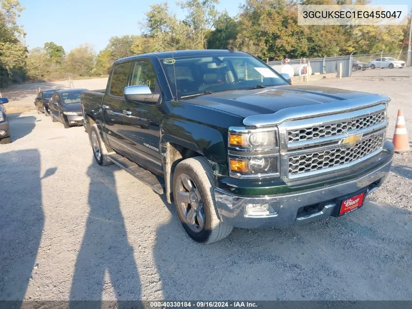 2014 Chevrolet Silverado 1500 1Lz VIN: 3GCUKSEC1EG455047 Lot: 40330184