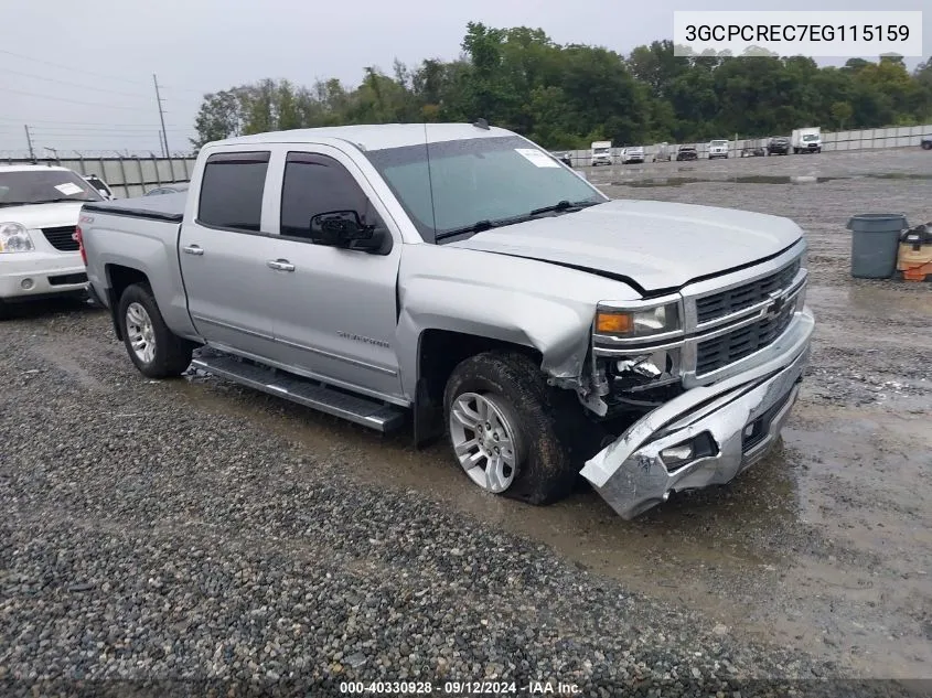 3GCPCREC7EG115159 2014 Chevrolet Silverado C1500 Lt