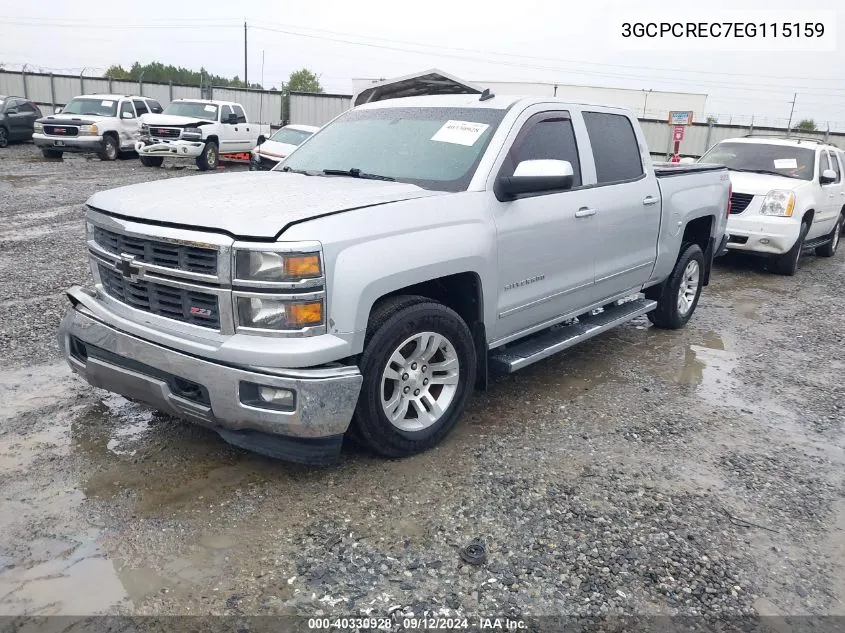 2014 Chevrolet Silverado C1500 Lt VIN: 3GCPCREC7EG115159 Lot: 40330928