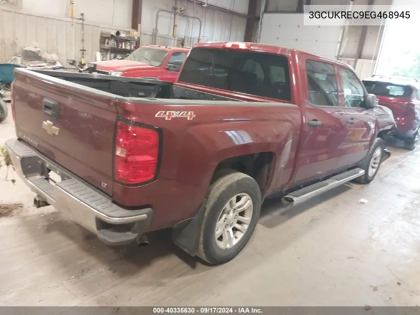 2014 Chevrolet Silverado 1500 1Lt VIN: 3GCUKREC9EG468945 Lot: 40335630