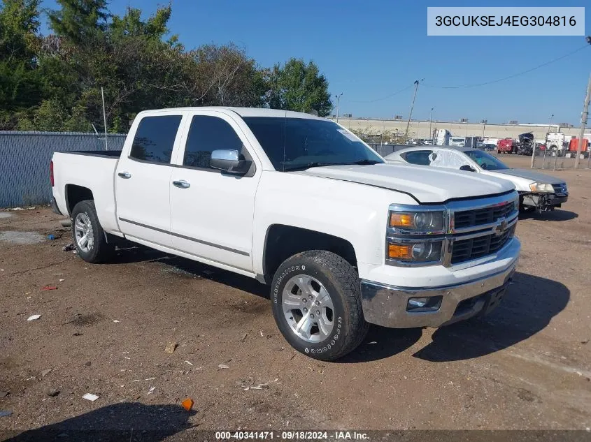 3GCUKSEJ4EG304816 2014 Chevrolet Silverado 1500 2Lz