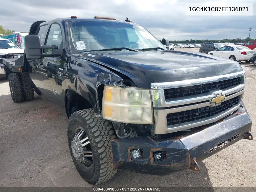 1GC4K1C87EF136021 2014 Chevrolet Silverado 3500Hd Ltz