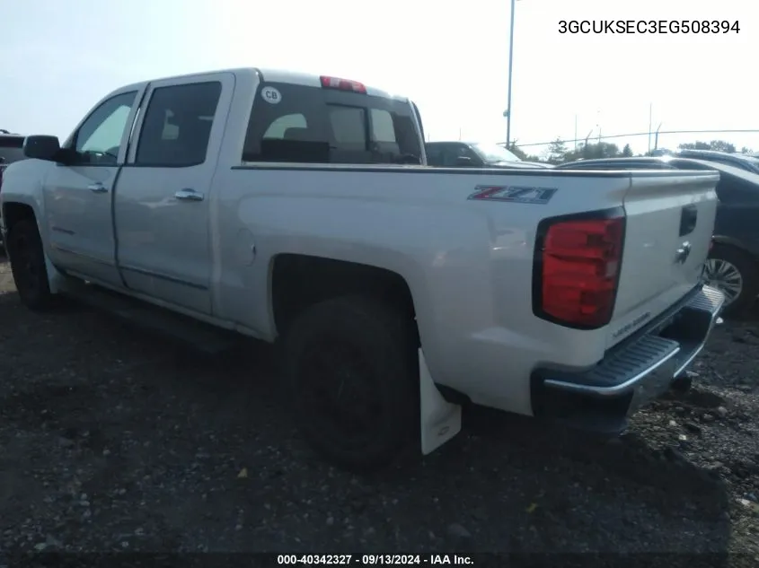 3GCUKSEC3EG508394 2014 Chevrolet Silverado 1500 2Lz