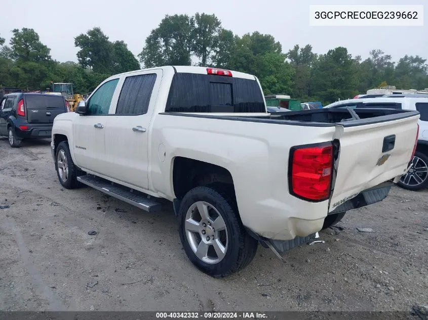 2014 Chevrolet Silverado 1500 1Lt VIN: 3GCPCREC0EG239662 Lot: 40342332