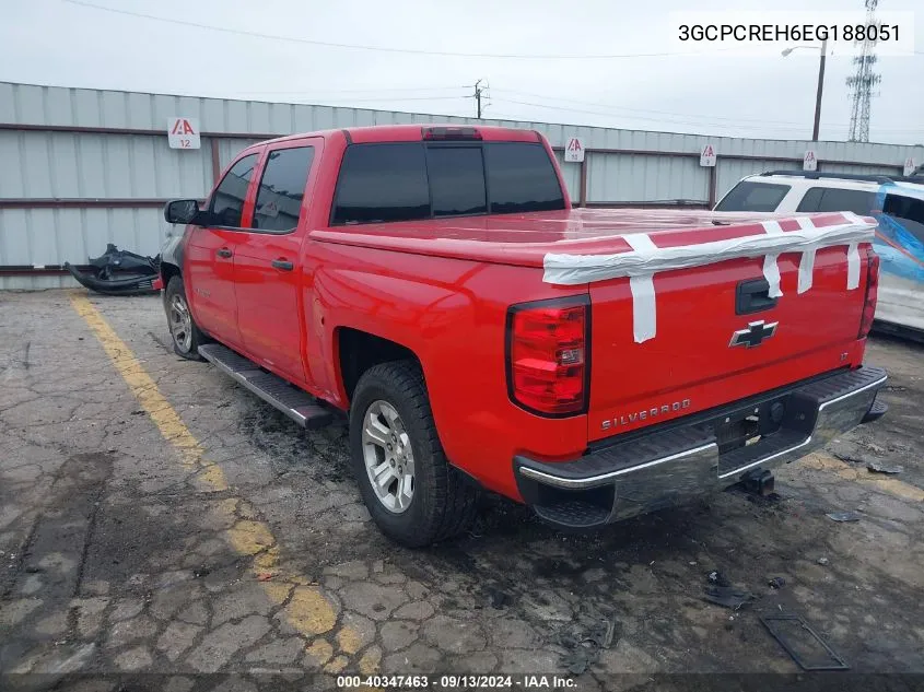 2014 Chevrolet Silverado 1500 1Lt VIN: 3GCPCREH6EG188051 Lot: 40347463