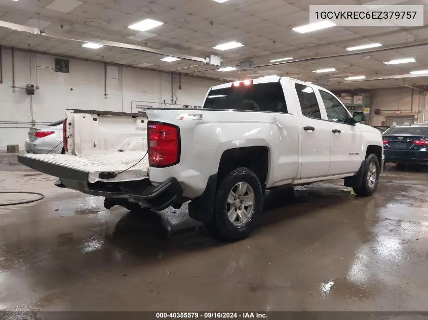 2014 Chevrolet Silverado 1500 2Lt VIN: 1GCVKREC6EZ379757 Lot: 40355579