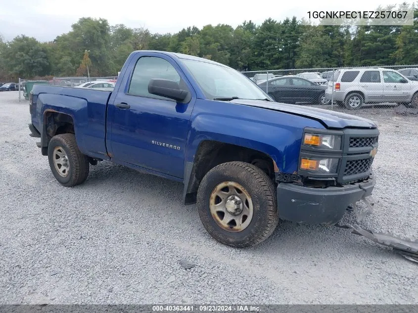 2014 Chevrolet Silverado 1500 Work Truck 1Wt VIN: 1GCNKPEC1EZ257067 Lot: 40363441