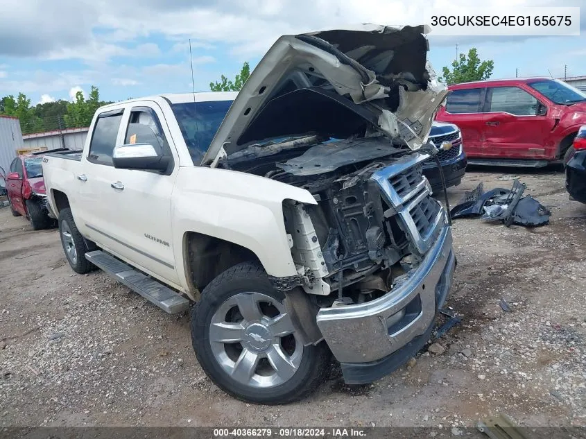 2014 Chevrolet Silverado 1500 2Lz VIN: 3GCUKSEC4EG165675 Lot: 40366279